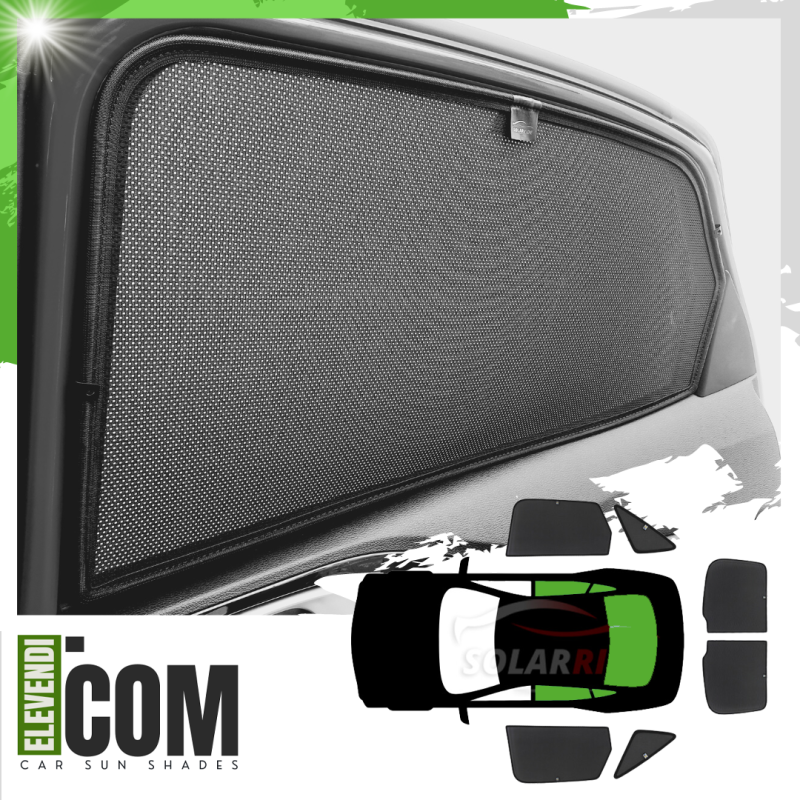 Car Shades for Citroën C4 II (2010-2017)